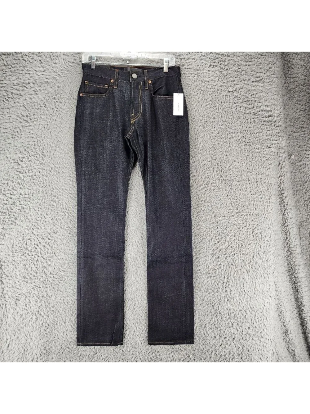 J Brand Jeans Mens 29x34 Raw Dark Blue Kane 100% Cotton Straight Fit *NWT*